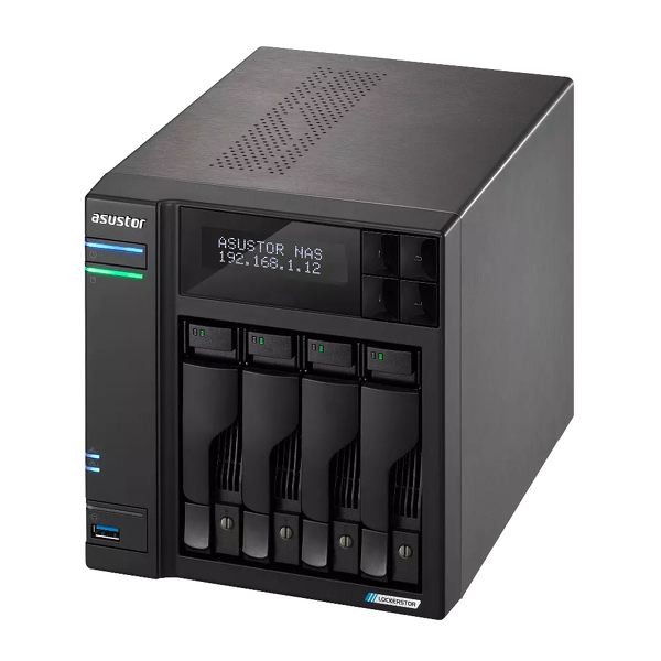 Zdjęcie produktu: Asustor LOCKERSTOR 4 Gen 2 AS6704T v2 4-bay Intel N5105 4GB RAM DDR4 4x M.2