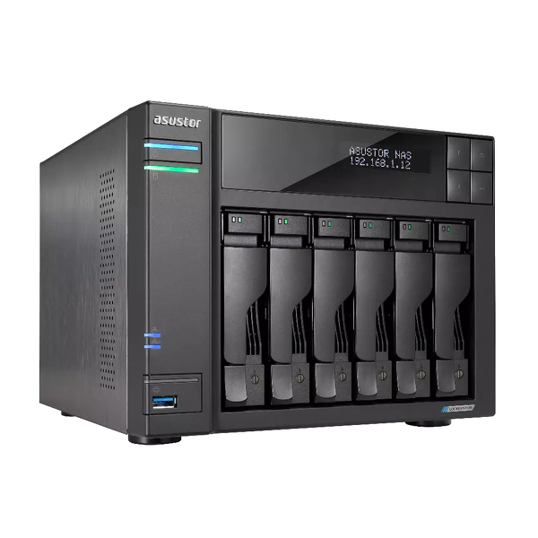 Zdjęcie produktu: Asustor LOCKERSTOR 6 Gen2 AS6706T v2 6-bay Intel N5105 2.0GHz 8GB RAM 4xM.2