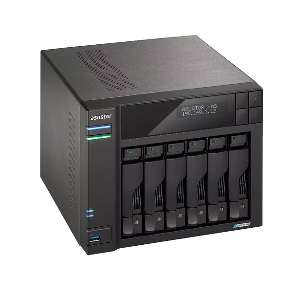 Zdjęcie produktu: Asustor LOCKERSTOR 6 Gen2 AS6706T v2 6-bay Intel N5105 2.0GHz 8GB RAM 4xM.2