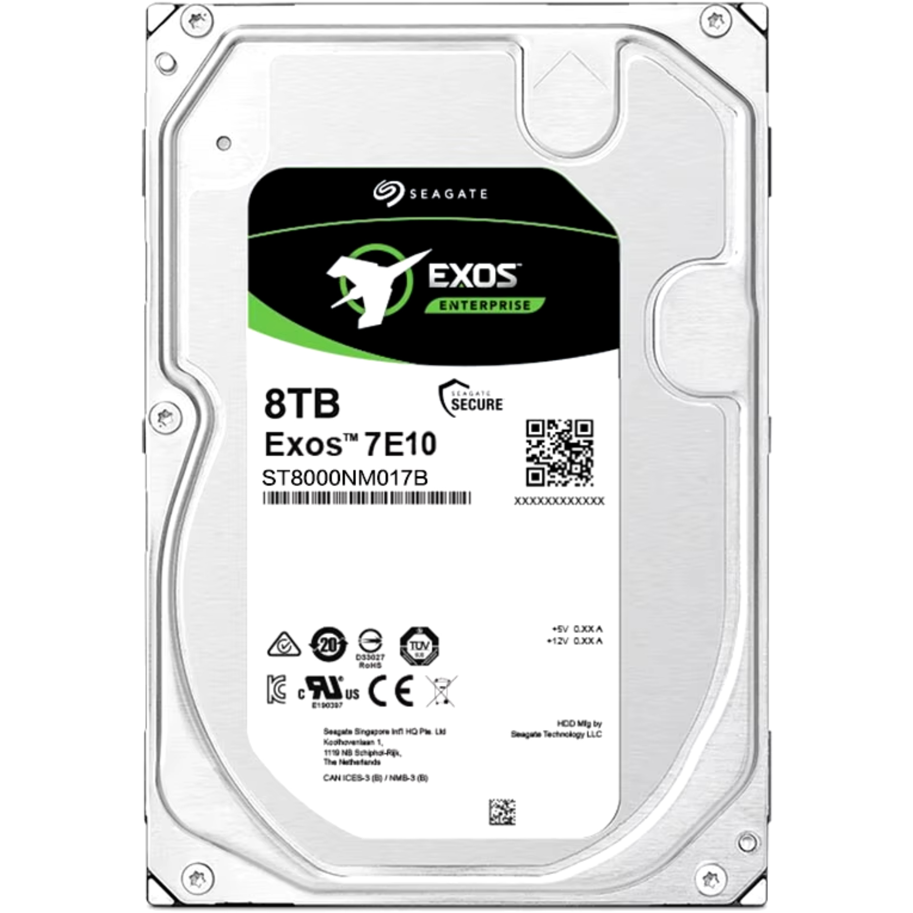 Dysk Seagate Exos ST8000NM017B 8TB sATA III 7200RPM 256MB