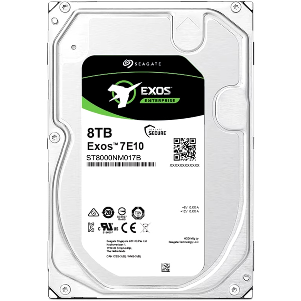 Zdjęcie produktu: Dysk Seagate Exos ST8000NM017B 8TB sATA III 7200RPM 256MB