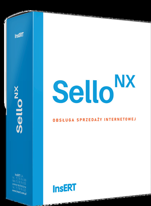 Zdjęcie produktu: InsERT Sello NX - rewolucja w obsłudze aukcji internetowych