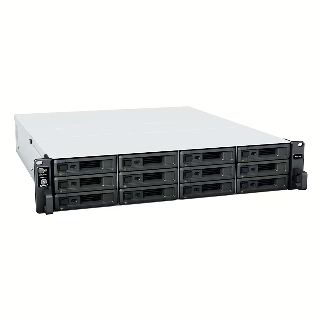 Serwer plików Synology RS2423RP+II 12-bay, 4-core 3.35GHz 8 GB DDR4 10GbE Serwer plików Synology RS2423RP+II 12-bay, 4-core 3.35GHz 8 GB DDR4 10GbE