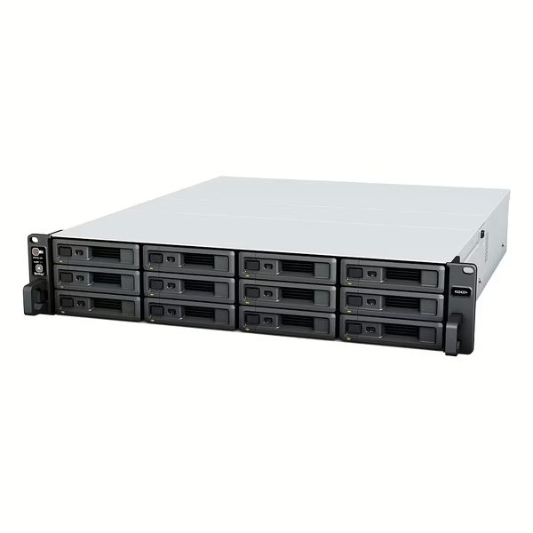 Zdjęcie produktu: Serwer plików Synology RS2423RP+II 12-bay, 4-core 3.35GHz 8 GB DDR4 10GbE Zdjęcie produktu: Serwer plików Synology RS2423RP+II 12-bay, 4-core 3.35GHz 8 GB DDR4 10GbE