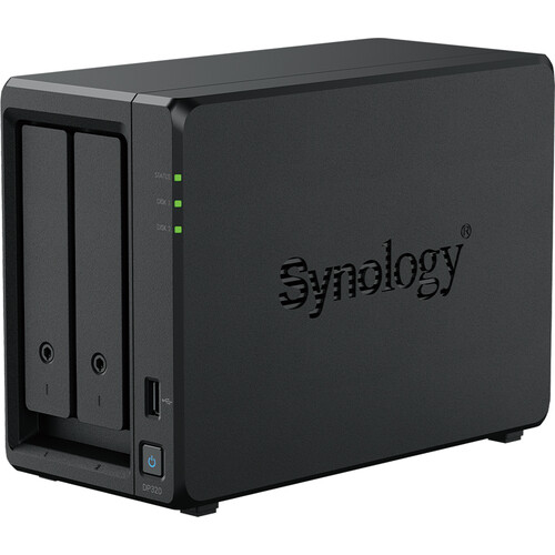 Serwer plików Synology ActiveProtect DP320  2-bay AMD R1600 8GB 1GbE
