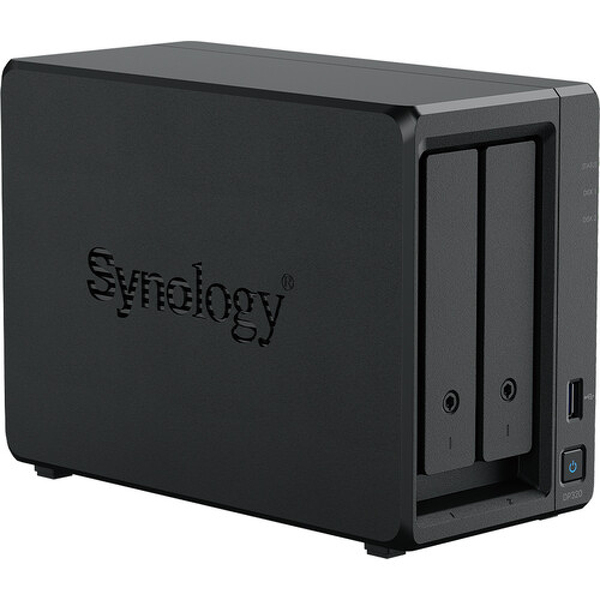 Zdjęcie produktu: Serwer plików Synology ActiveProtect DP320  2-bay AMD R1600 8GB 1GbE