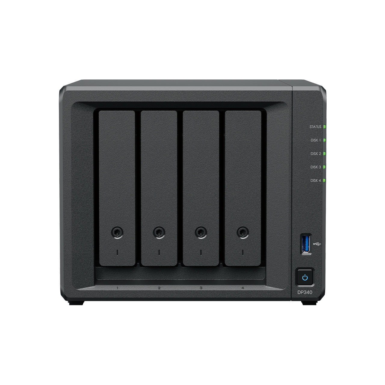 Serwer plików Synology ActiveProtect DP340 4-bay AMD R1600 16GB 1GbE