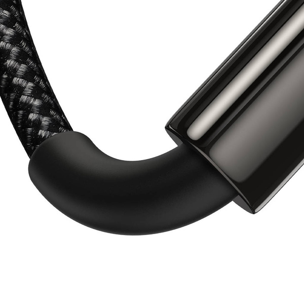 Zdjęcie produktu: Kabel przewód USB Baseus Tungsten Gold USB-A - USB-C 480Mb/s 100W 2m czarny