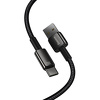 Miniatura zdjęcia: Kabel przewód USB Baseus Tungsten Gold USB-A - USB-C 480Mb/s 100W 2m czarny