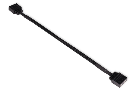 Miniatura produktu: Alphacool 18701, przedłużacz ARGB 3-pin 15cm czarny