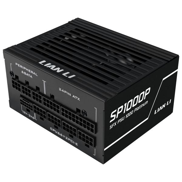 Zdjęcie produktu: Zasilacz Lian Li SP1000 Platinum SFX ATX 3.1 PCIe 5.1 Czarny 1000W