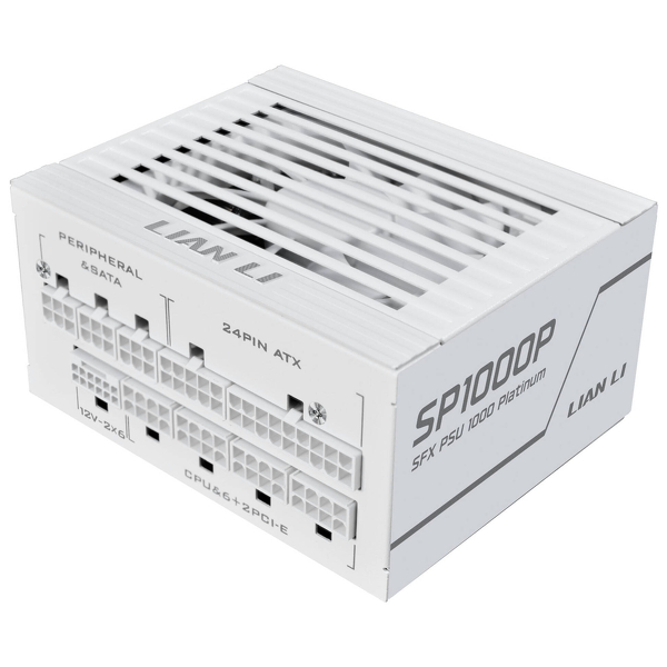 Zdjęcie produktu: Zasilacz Lian Li SP1000 Platinum SFX ATX 3.1 PCIe 5.1 Biały 1000W
