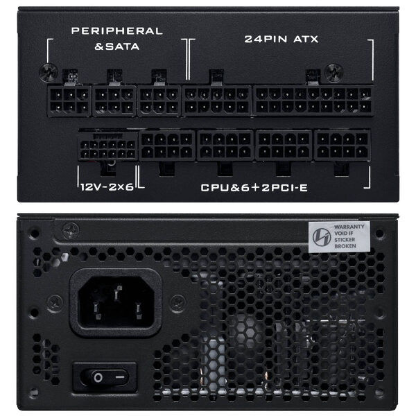 Zdjęcie produktu: Zasilacz Lian Li SP850 Platinum SFX ATX 3.1 PCIe 5.1 Czarny 850W