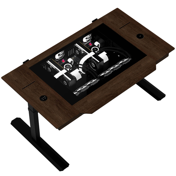 Zdjęcie produktu: Lian Li DK07 Wood Eddition desk chassis, dual-system capable