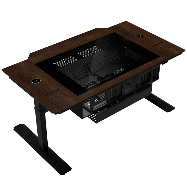 Zdjęcie produktu: Lian Li DK07 Wood Eddition desk chassis, dual-system capable