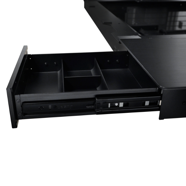 Lian Li DK07 desk chassis, dual-system capable, 2x E-ATX, height adjustable Lian Li DK07 desk chassis, dual-system capable, 2x E-ATX, height adjustable