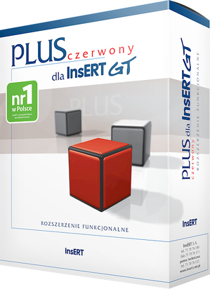 Miniatura produktu: InsERT czerwony Plus dla InsERT GT BOX