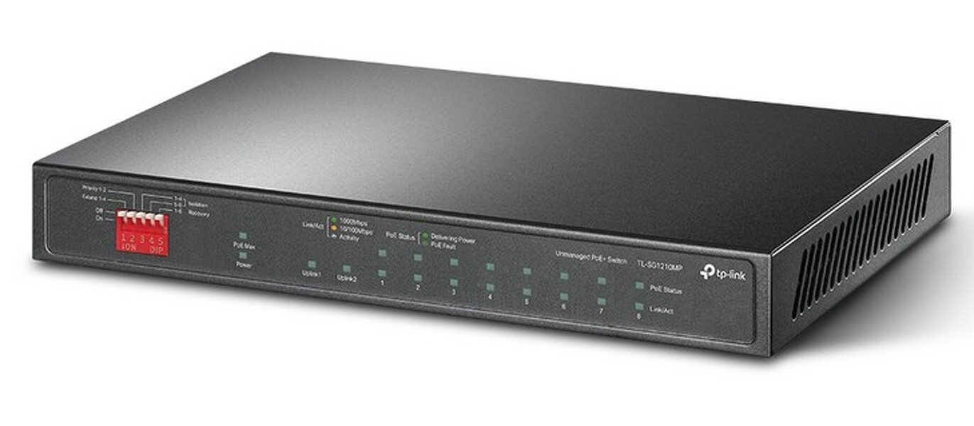 Zdjęcie produktu: TP-Link TL-SG1210MP 8GE PoE+ 1GE 1SFP