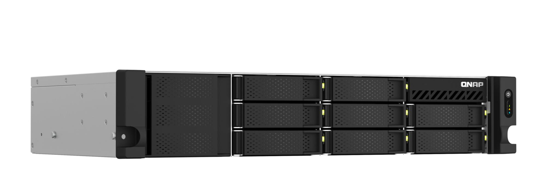 Zdjęcie produktu: QNAP TS-873AeU-RP-4G 8-Bay, Ryzen V1500B 2,2 GHzz, 8GB DDR4 , 2x2,5 GbE LAN