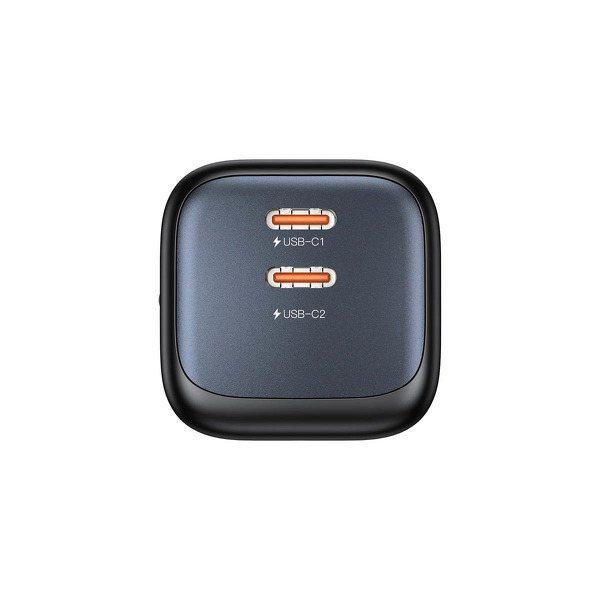 Zdjęcie produktu: Unitek Ładowarka sieciowa 2-portowa GaN 45W, 2xUSB-C, PD 3.0, QC, czarna