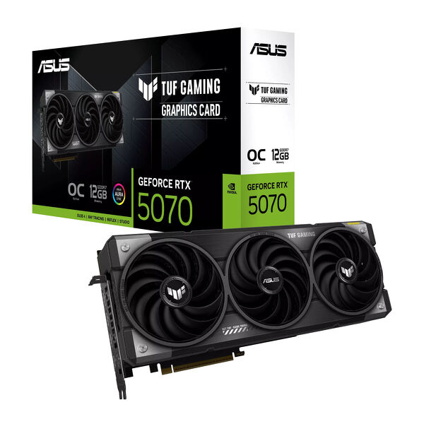 Zdjęcie produktu: ASUS GeForce RTX 5070 TUF Gaming OC 12GB GDDR7 DLSS 4