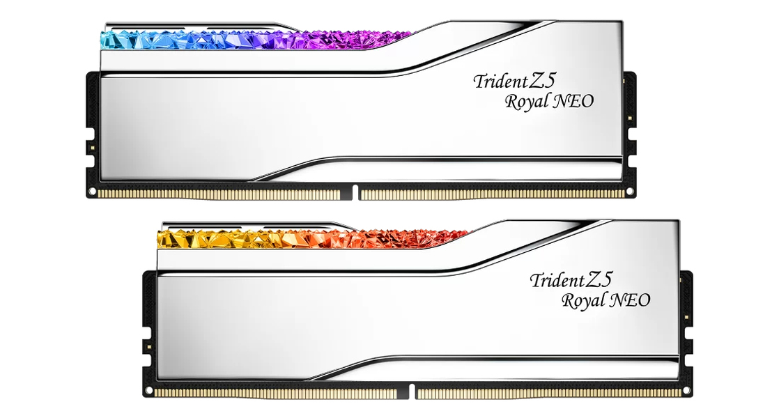 Zdjęcie produktu: Pamięć G.Skill Trident Z5 Royal RGB DDR5 64GB (2x32GB) 6000MHz CL26 XMP3