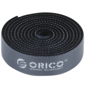Miniatura produktu: Orico Organizer taśma rzepowa do kabli, 1m, czarny