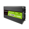 Przetwornica napięcia Green Cell PowerInverter LCD 12V 3000W / 6000W samochodowa z wyświetlaczem, sinus
