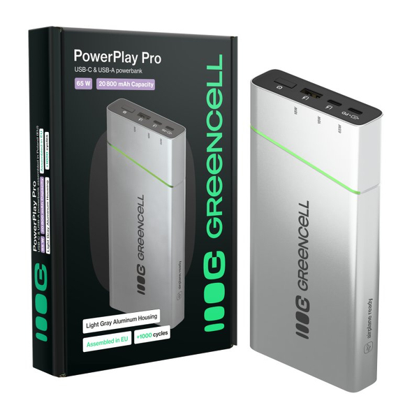 Zdjęcie produktu: Powerbank PowerPlay Pro 20800mAh 65W, szybkie ładowanie, PD, Ultra Charge Zdjęcie produktu: Powerbank PowerPlay Pro 20800mAh 65W, szybkie ładowanie, PD, Ultra Charge