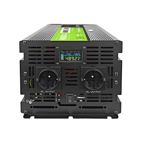 Zdjęcie produktu: Przetwornica Green Cell PowerInverter LCD 48V 5000W / 10000W Zdjęcie produktu: Przetwornica Green Cell PowerInverter LCD 48V 5000W / 10000W