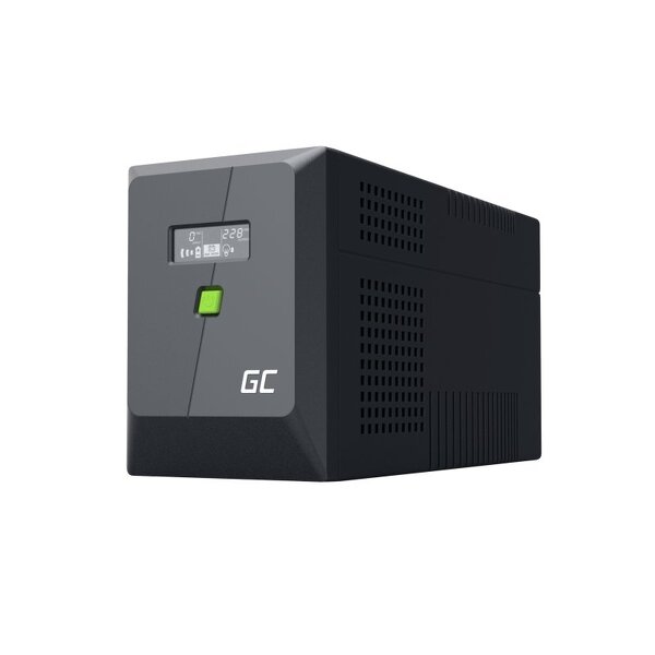 Zdjęcie produktu: Zasilacz awaryjny UPS Greencell 1500VA 900W PowerProof z wyświetlaczem LCD