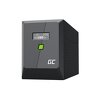 Miniatura zdjęcia: Zasilacz awaryjny UPS Greencell 1500VA 900W PowerProof z wyświetlaczem LCD