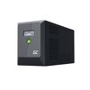 Miniatura zdjęcia: Zasilacz awaryjny UPS Greencell 1500VA 900W PowerProof z wyświetlaczem LCD