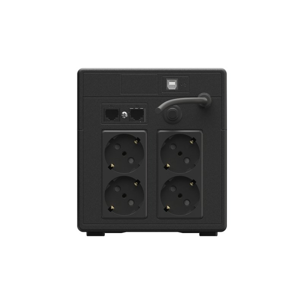 Zdjęcie produktu: Zasilacz awaryjny UPS Greencell 750VA 480W PowerProof z wyświetlaczem LCD