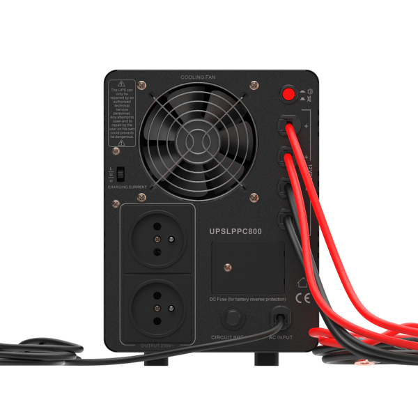 Zdjęcie produktu: Greencell Zasilacz Awaryjny AVR UPS 1200VA 800W PowerCore 12V