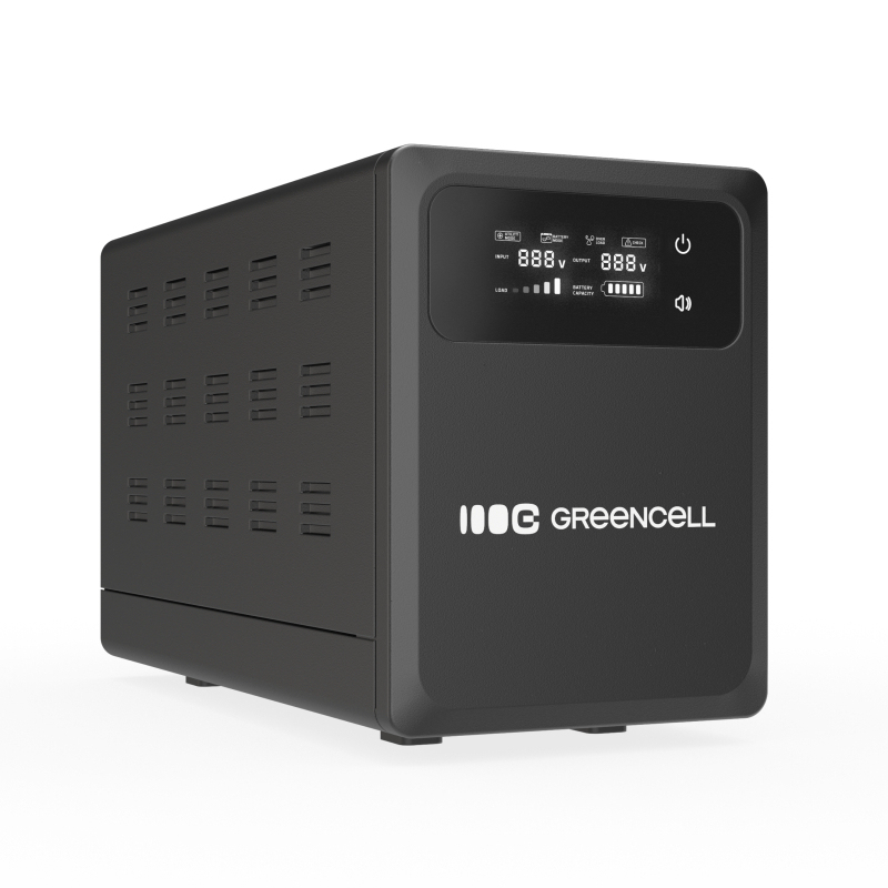 Greencell Zasilacz Awaryjny AVR UPS 2000VA 1200W PowerCore