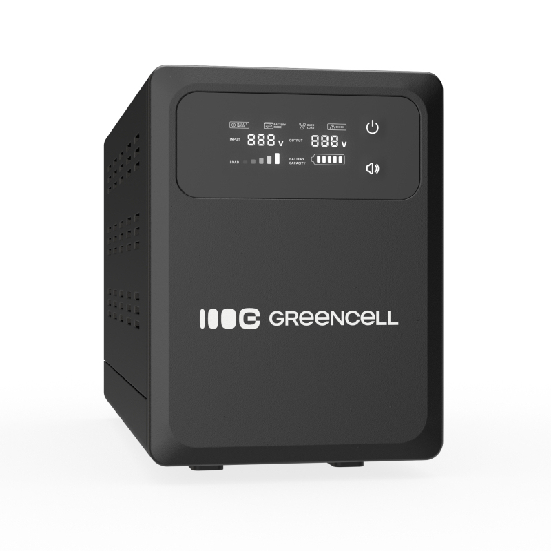 Greencell Zasilacz Awaryjny AVR UPS 2000VA 1200W PowerCore