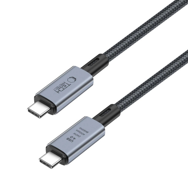 Zdjęcie produktu: Kabel Tech-Protect UltraBoost Max USB-C 4.0 PD 240W 8K 40Gbps 2m