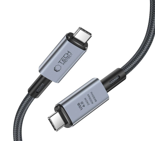 Zdjęcie produktu: Kabel Tech-Protect UltraBoost Max USB-C 4.0 PD 240W 8K 40Gbps 2m