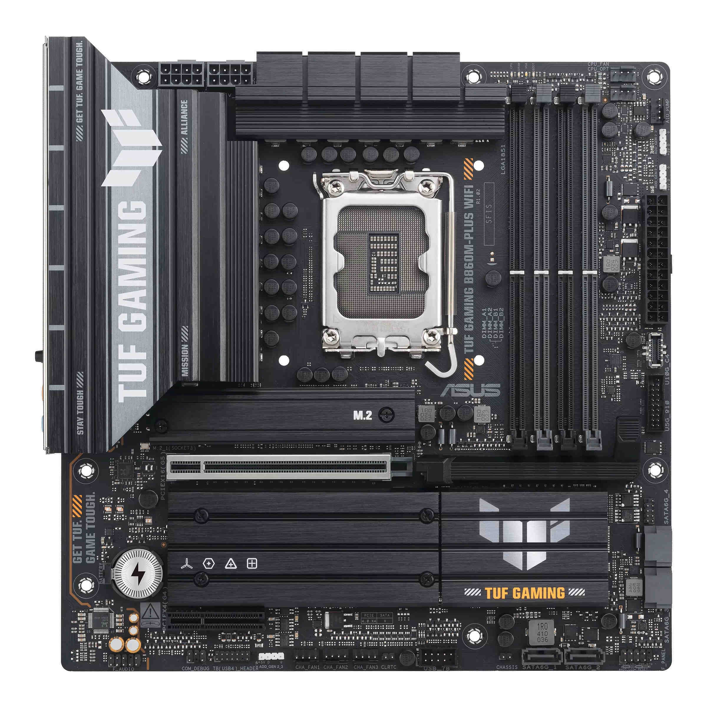 Płyta główna ASUS TUF GAMING B860M-PLUS WIFI DDR5 LGA1851 Płyta główna ASUS TUF GAMING B860M-PLUS WIFI DDR5 LGA1851