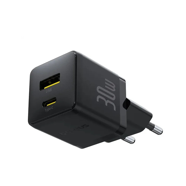 Zdjęcie produktu: Baseus Palm 30W szybka ładowarka sieciowa z gniazdem PD 3.0 PPS Zdjęcie produktu: Baseus Palm 30W szybka ładowarka sieciowa z gniazdem PD 3.0 PPS