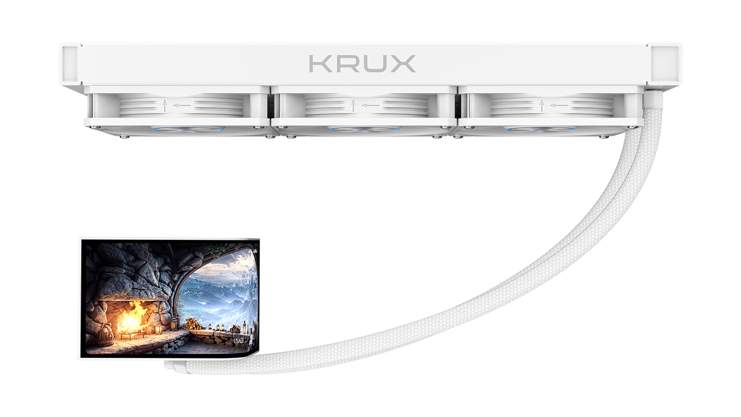 Zdjęcie produktu: Krux HydroArc 360 White LCD (KRXE011) Zdjęcie produktu: Krux HydroArc 360 White LCD (KRXE011)