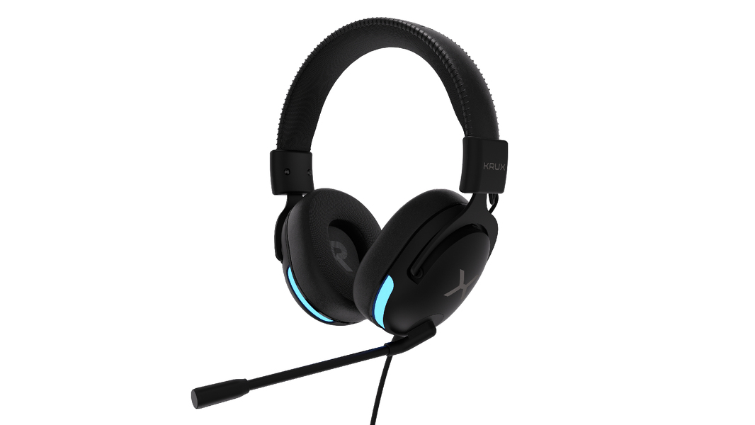 Zdjęcie produktu: Słuchawki KRUX Crave RGB nauszne (KRXC015)