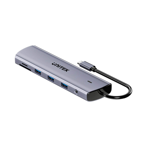 Zdjęcie produktu: Unitek Hub USB-C 11w1 4K@30Hz RJ45 PD 100 W SD i microSD Zdjęcie produktu: Unitek Hub USB-C 11w1 4K@30Hz RJ45 PD 100 W SD i microSD