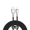 Kabel BASEUS Cafule USB-A-Lightning 1m czarny (CALJK-A01)