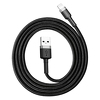 Kabel BASEUS Cafule USB-A-Lightning 1m szaro-czarny