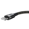 Miniatura zdjęcia: Kabel BASEUS Cafule USB-A-Lightning 1m szaro-czarny