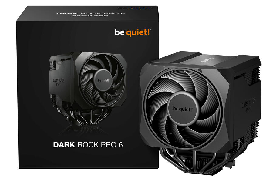 Zdjęcie produktu: be quiet! Dark Rock Pro 6 (BK048), chłodzenie procesora Zdjęcie produktu: be quiet! Dark Rock Pro 6 (BK048), chłodzenie procesora