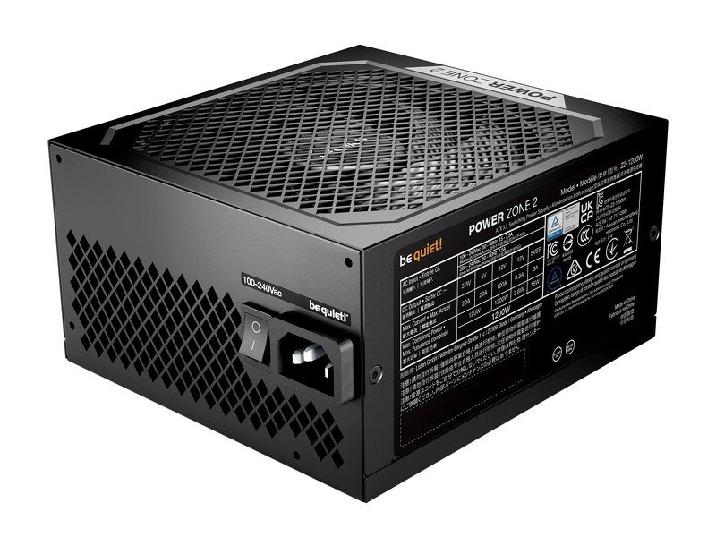 Zdjęcie produktu: Zasilacz be quiet! Power Zone 2 1200W ATX 3.1 PCIe 5.1 (BP030EU)