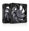 Miniatura produktu: Zestaw wentylatorów Noctua NF-A12x25 G2 PWM Sx2-PP chromax.black 120mm
